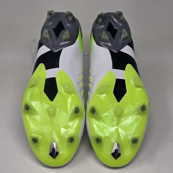 Adidas Predator Accuracy.1 FG Soccer Cleats GZ0035 Mens Size 13 White Black New - Picture 6 of 12